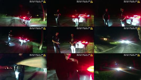 Bodycam video footage of Justin