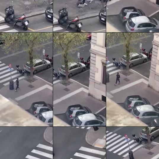 Shia LaBeouf shouting randomly at people