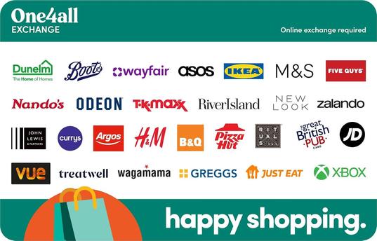 Free £15 Amazon voucher when buying a £100 One4all Exchange gift card