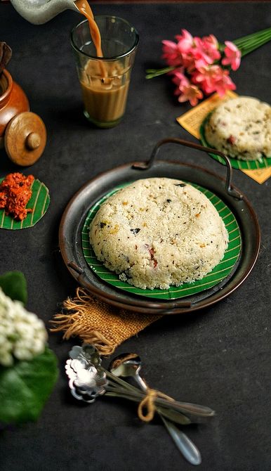 Biyyam Rava Upma  / Rice Rava Upma - a healthy and simple recipe.