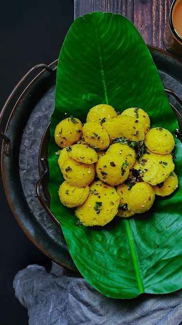 How to make cornmeal (corn flour) idli