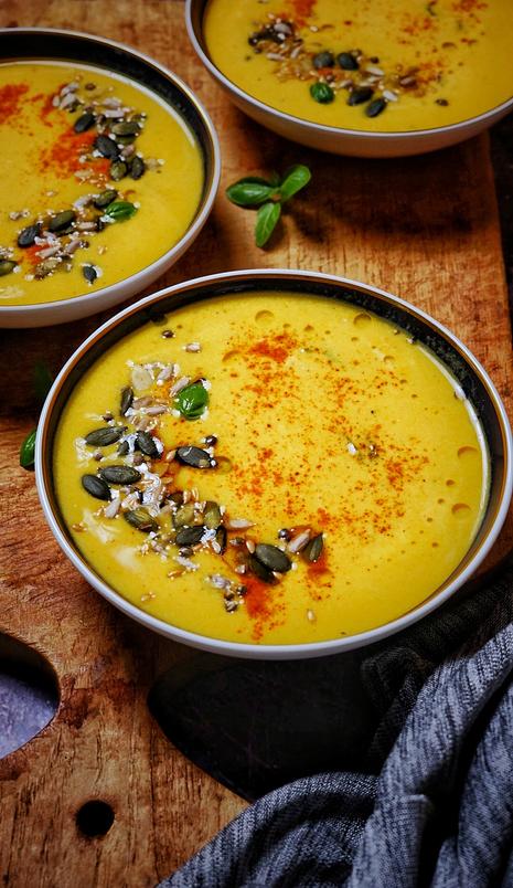 Spicy Roasted Pumpkin Soup