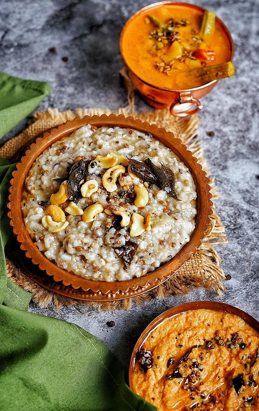 Pearl Millet and Rice Khichdi - Easy and Healthy
