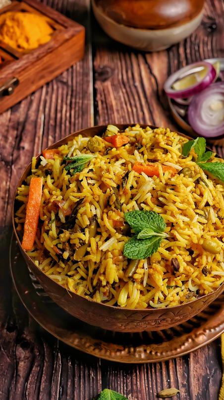 Best and easy vegetable Biryani