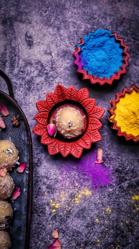 Holi special easy Khowa Coconut Ladoo