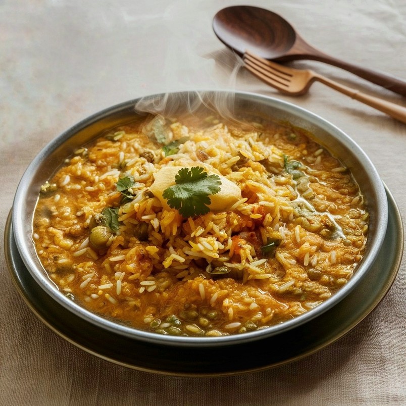 Hassle-Free, Quick and Simple One-Pot Sambar Rice