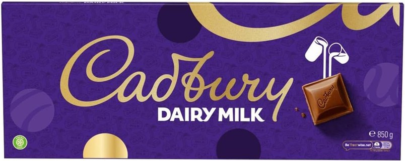 Large Cadbury Dairy Milk Chocolate Bar (850g) £5