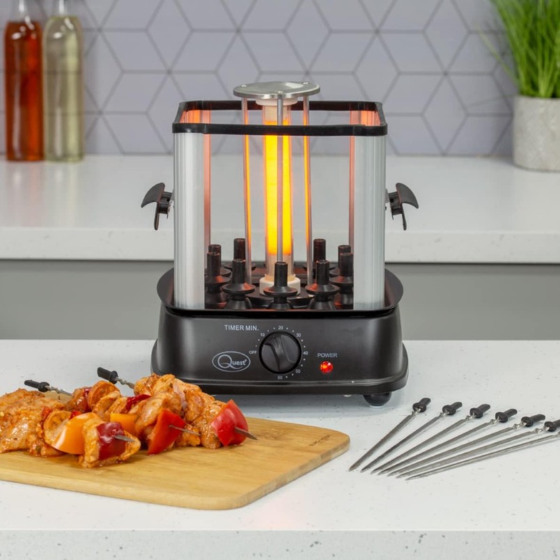 Quest 10 skewer electric kebab rotisserie grill £19.99 from Currys