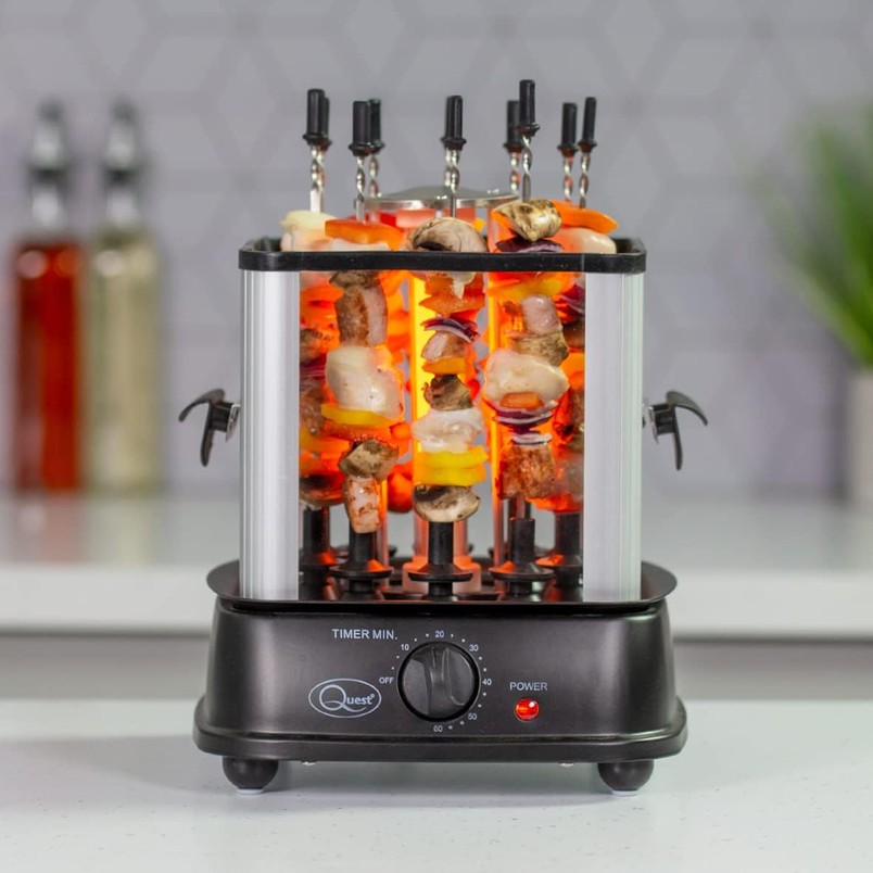 Quest 10 skewer electric kebab rotisserie grill £19.99 from Currys