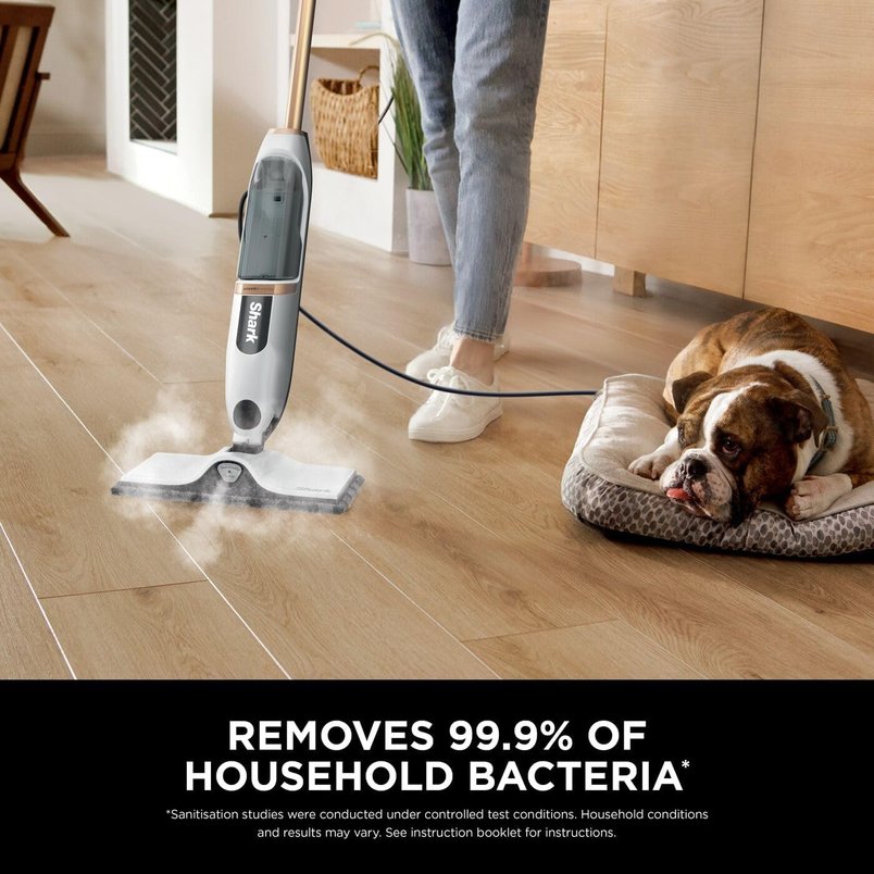 Shark SteamSpot steam mop S2001UK with Steam Blaster tech and washable pads £59