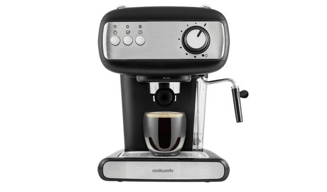 Espresso Coffee Machine by Cookworks £39.99 from Argos
