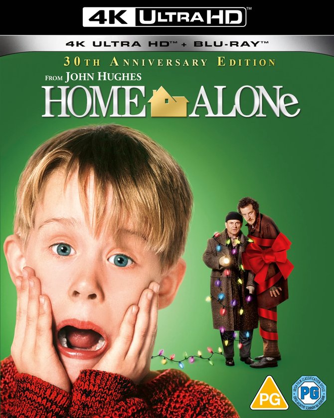 Home Alone 30th Anniversary Edition Blu-Ray + 4K Ultra HD  £9.99 from HMV