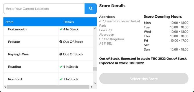 Xbox Series X 1TB Console in stock £449.99 from Smyths Toys