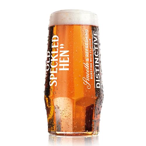 Free pint glass from Old Speckled Hen / Greene King