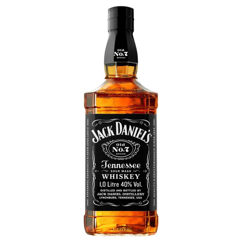 Jack Daniel's Old No.7 Tennessee Whiskey / Honey Whiskey 1 litre bottles £20 from Sainsbury's (Nectar price)
