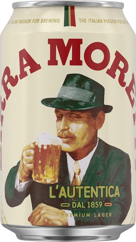 Birra Moretti 20 pack beer lager (330 ml) £16 from Amazon