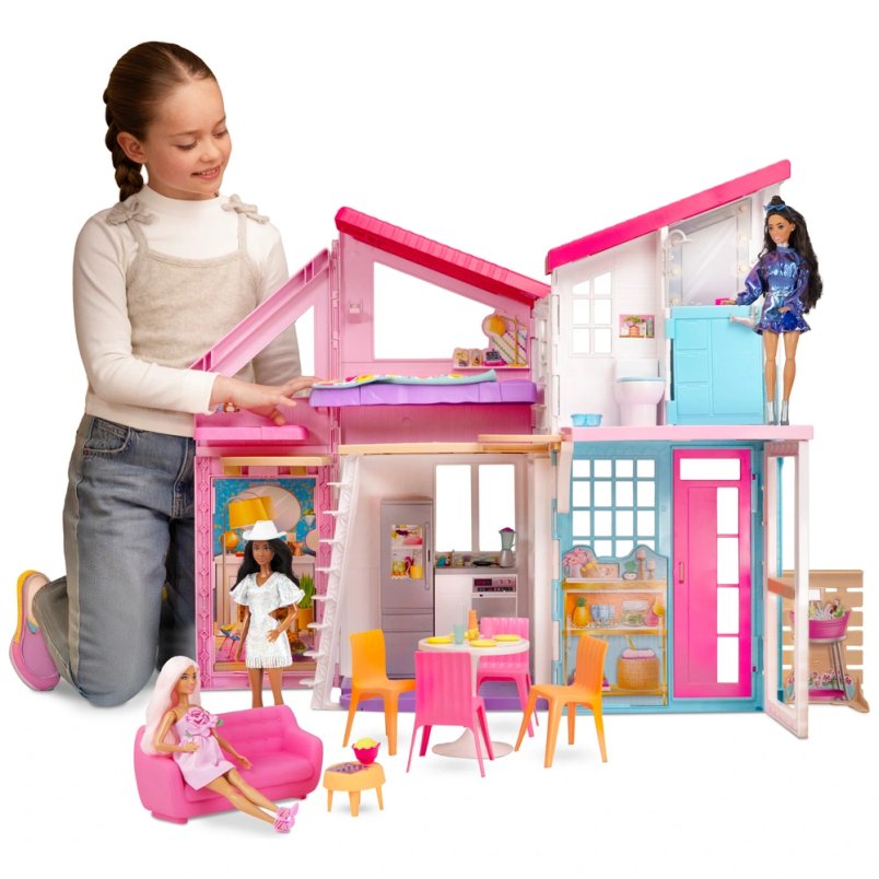 Barbie Malibu Doll House Playset