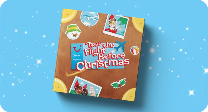 Free customised personal TUI christmas book