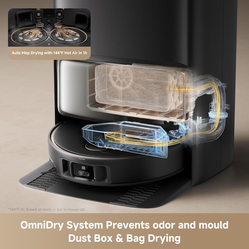 Mova V50 Ultra Robot Vacuum & Mop – 24,000Pa Powerful Suction  £891