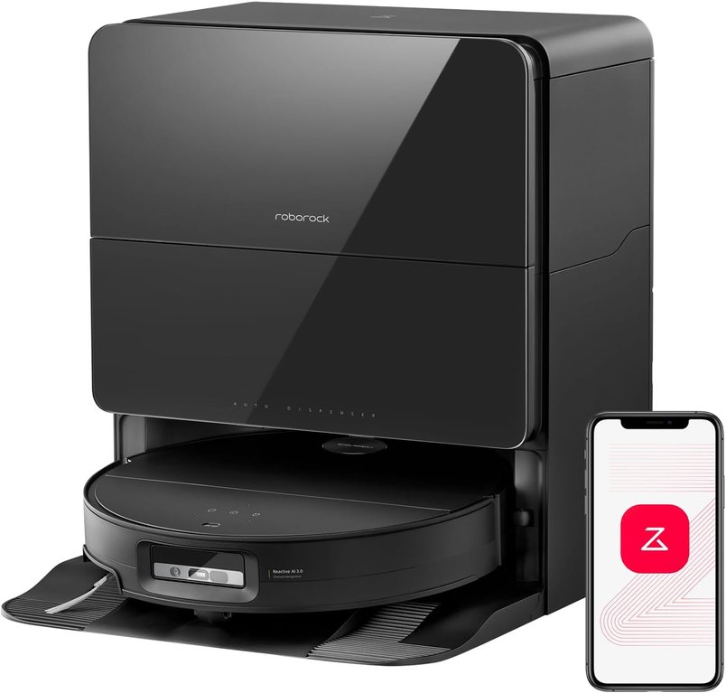 Roborock Saros 10 with 22,000Pa suction, ultra-slim, tangle-free, and self-cleaning vacuum cleaner £799.99