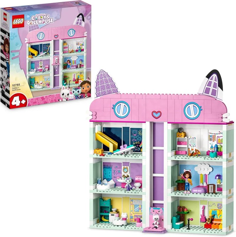 LEGO Gabby's Dollhouse Toy 4-Floor Doll's House £49.90