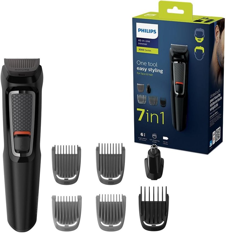 Philips 7-in-1 All-In-One face and hair trimmer £17.99