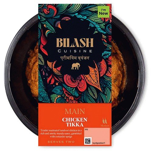 Bilash Curries  Rogan Josh, Goan Prawn, Hot Butter Chicken, Tikka Masala for £1.99