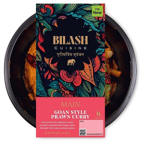 Bilash Curries  Rogan Josh, Goan Prawn, Hot Butter Chicken, Tikka Masala for £1.99