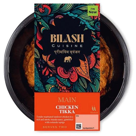 Bilash Curries  Rogan Josh, Goan Prawn, Hot Butter Chicken, Tikka Masala for £1.99