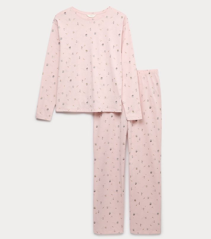 Pure Cotton Printed Pyjama Set for £6.25