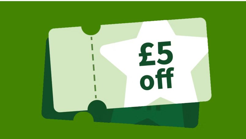 £5 off on £35 spend with Asda Rewards app (In-Store Only)
