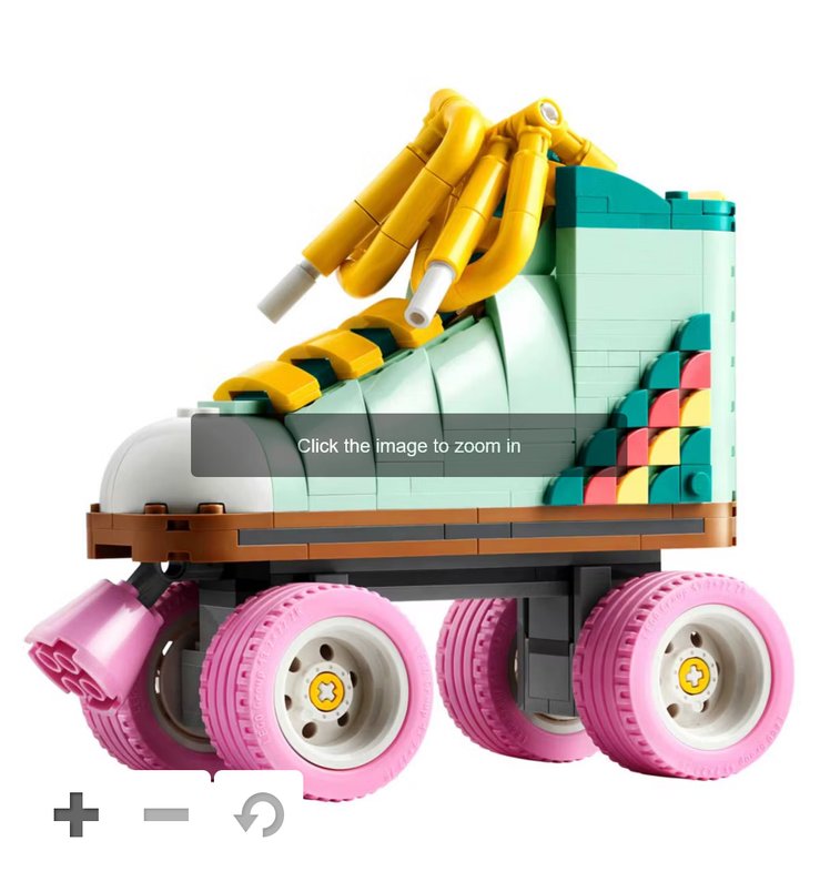 LEGO Creator 3in1 Retro Roller Skate Toy for £24.99