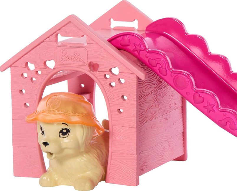 Barbie Puppy Pool Party Toy Playset with Fashion Doll for £6.89
