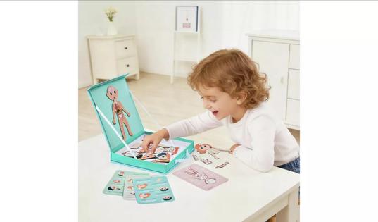 Chad Valley Human Body Magnetic Jigsaw and puzzle for £6