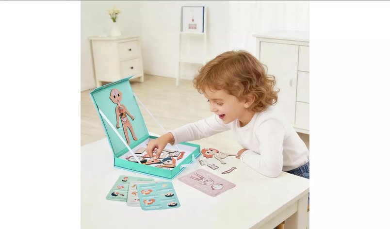 Chad Valley Human Body Magnetic Jigsaw and puzzle for £6
