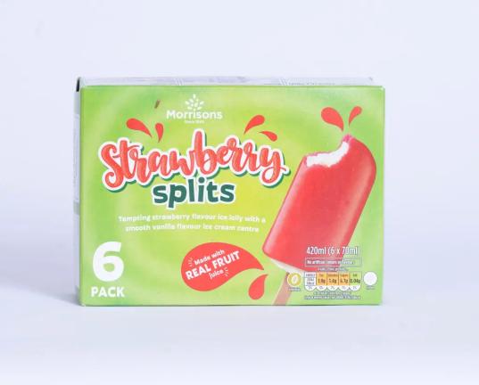 Free Morrisons Ice Lollies 6 pack with More Card with next in-store shop
