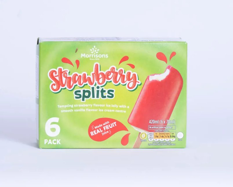 Free Morrisons Ice Lollies 6 pack with More Card with next in-store shop