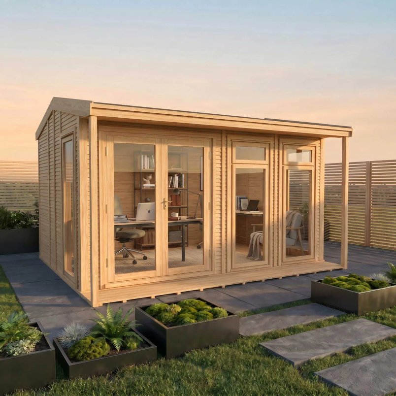 The Thoresby Premium Insulated Garden Room for £11,325.60