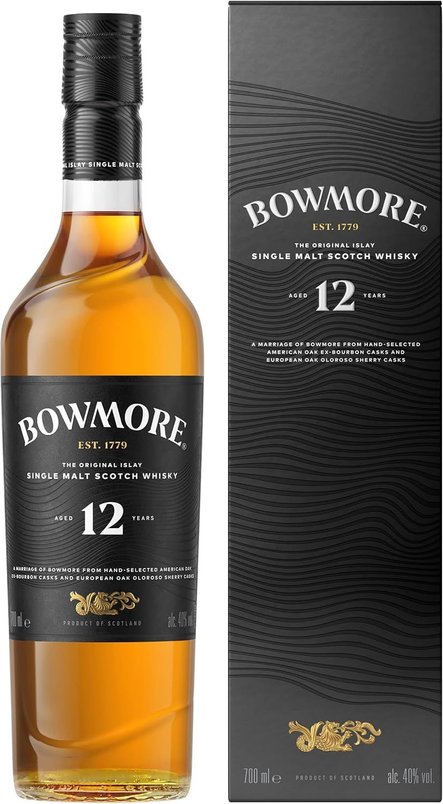 Bowmore 12 Year Old Single Malt Scotch Whisky 70cl for £33