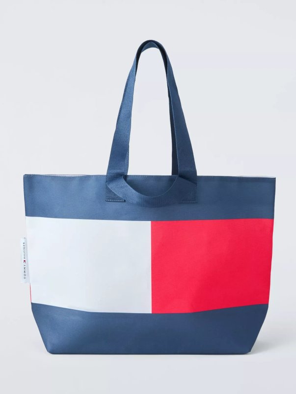 Tommy HilfigerTote Bag, Red/White/Navy for £7