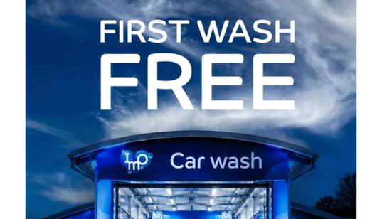 FREE Triple Foam Car Wash