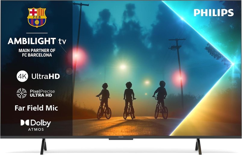 Philips Ambilight 55PUS8200 4K LED 55 Inch Smert TV for £209