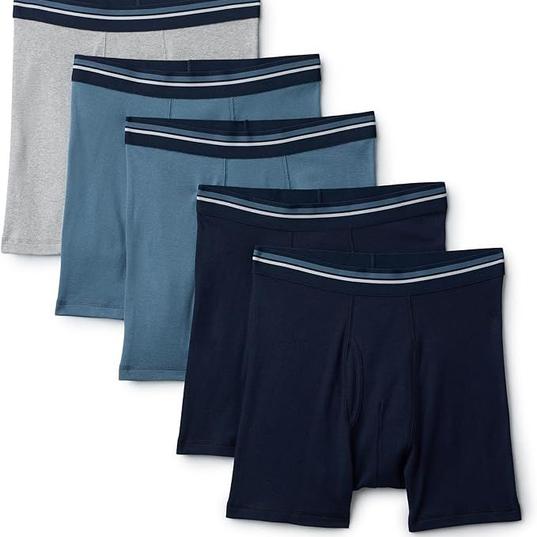 Amazon Essentials men’s breathable cotton boxert, 5-pack underwear set for £8.60