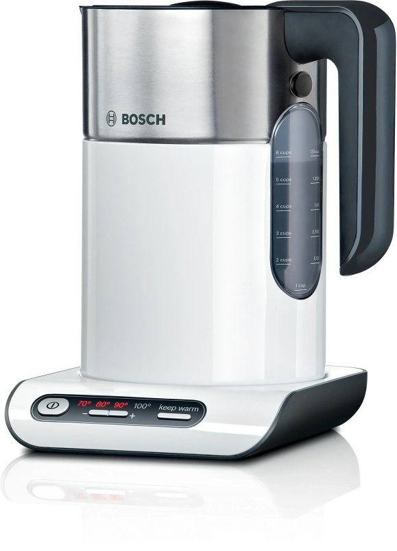 Bosch Styline White TWK8631GB 3000W Temperature Control Kettle for £59.99