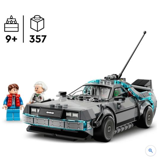 LEGO Time Machine from Back to the Future Set for £16.99 LEGO Time Machine from Back to the Future Set for £16.99