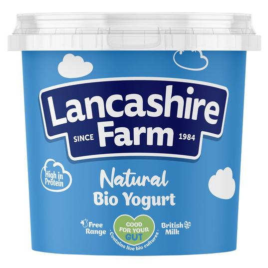 Lancashire Farm Natural Whole Milk Bio Yogurt 1kg for £1.50 Lancashire Farm Natural Whole Milk Bio Yogurt 1kg for £1.50
