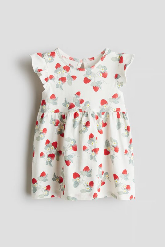 Printed cotton dress for £1