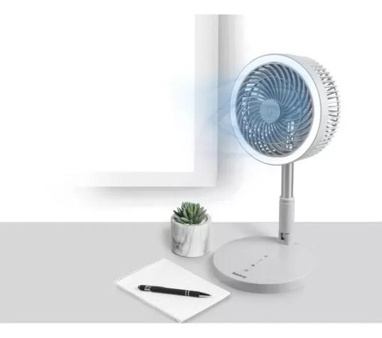 BELDRAY 3-in-1 LED Cordless Fan - Grey for £34.99