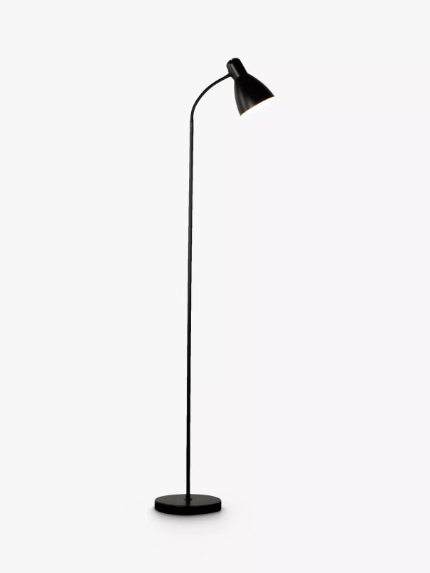 John Lewis Brandon Floor Lamp, Black for £12.75