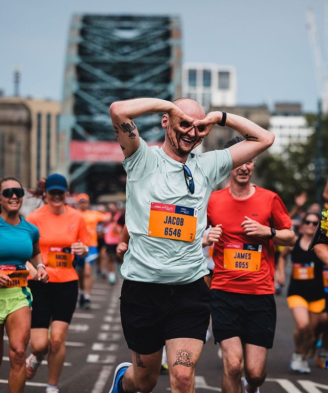 Great North Run half marathon 2026